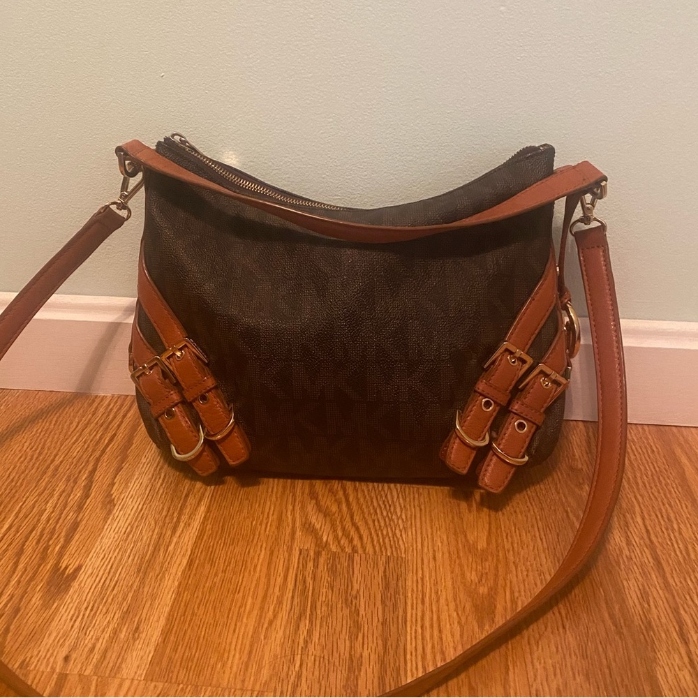 Michael Kors MK Logo Bag. Shoulder or Crossbody.